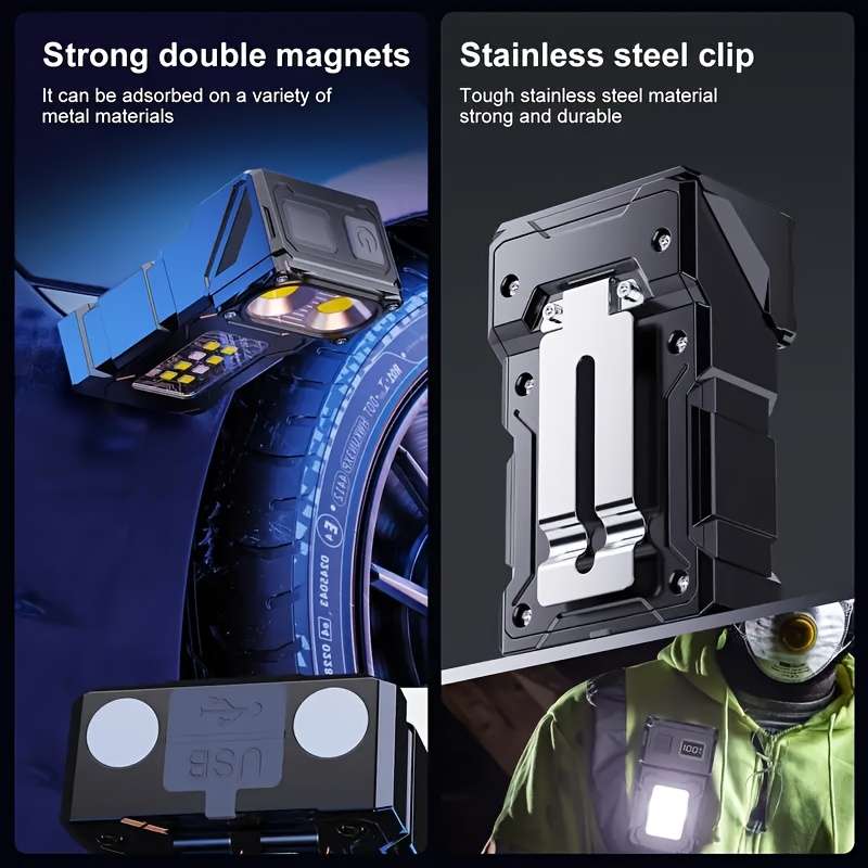 1PC Black Flashlight