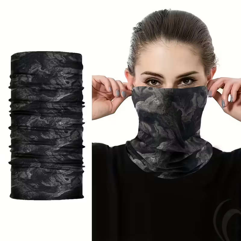 Breathable Polyester Bandana Face Mask Neck Covering