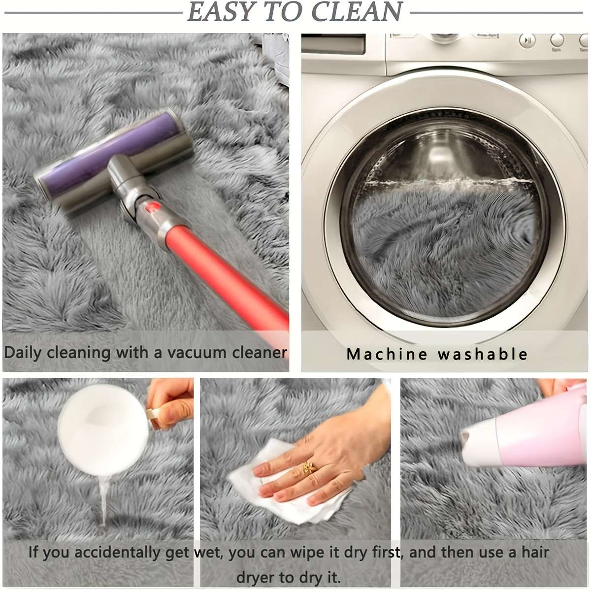 1Pc Black 60x90cm Floor Mat