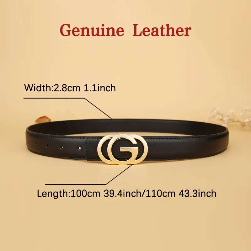 Genuine Leather Belt for Women