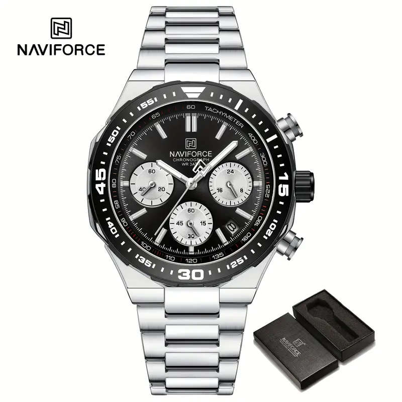 Naviforce Men's Luxuary Chronograph Business Watch