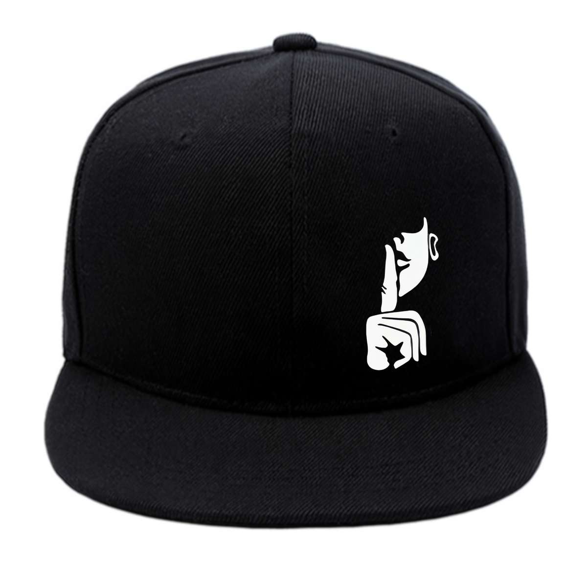 Unisex Hip-Hop Baseball Cap Adjustable Polyester Snapback Retro Style With Geometric Shush
