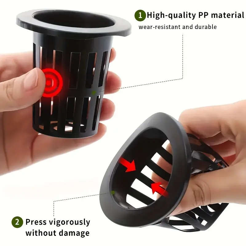 50 Breathable Mesh Rooting Cups