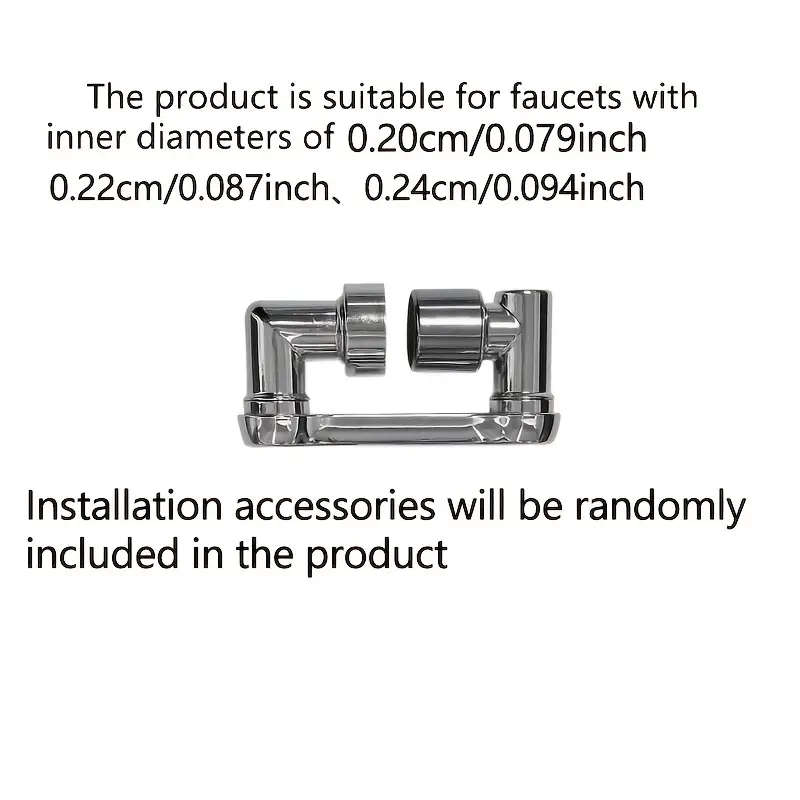2-Piece Universal Swivel Water Nozzle Set