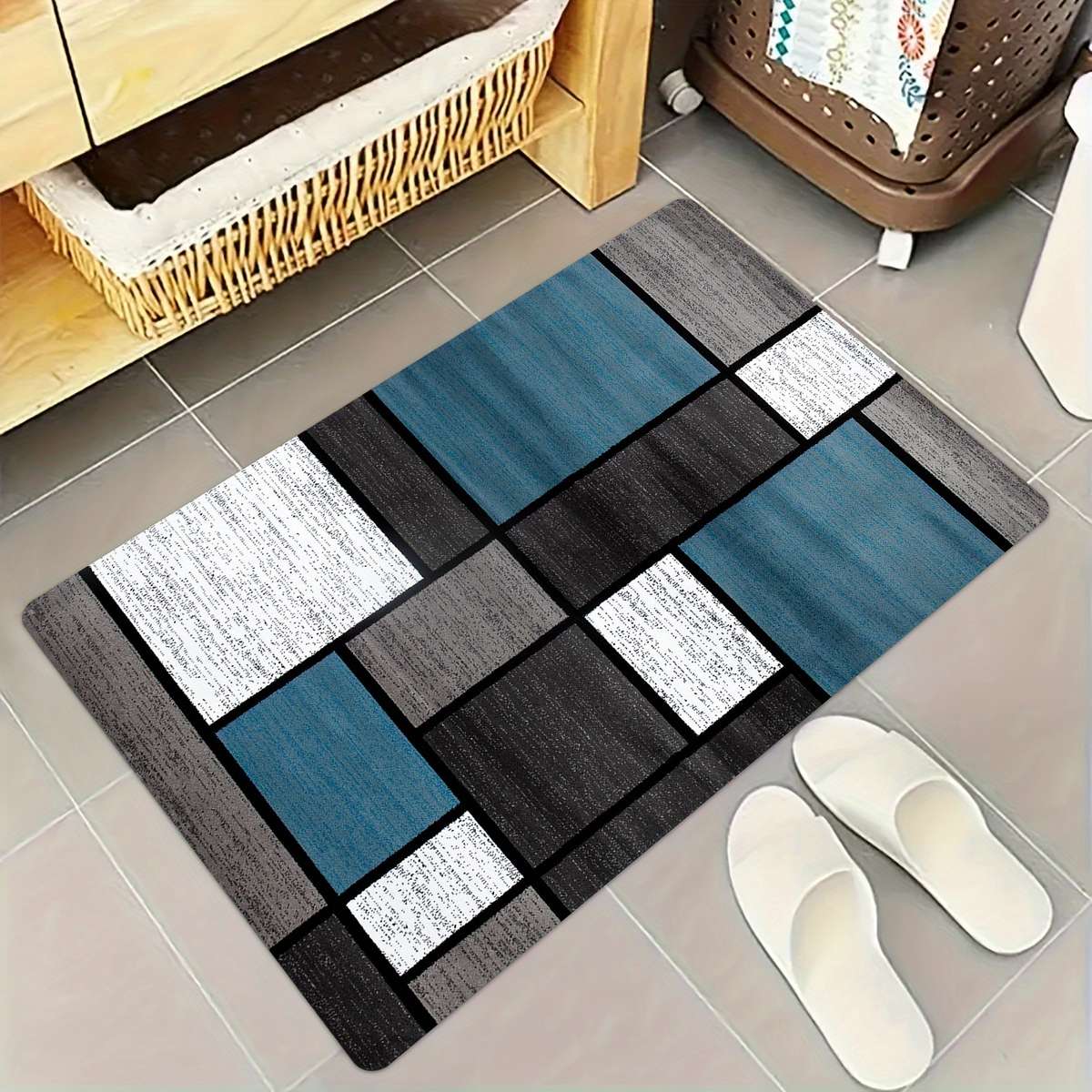 1Pc Polychrome 40x60 Floor Mat