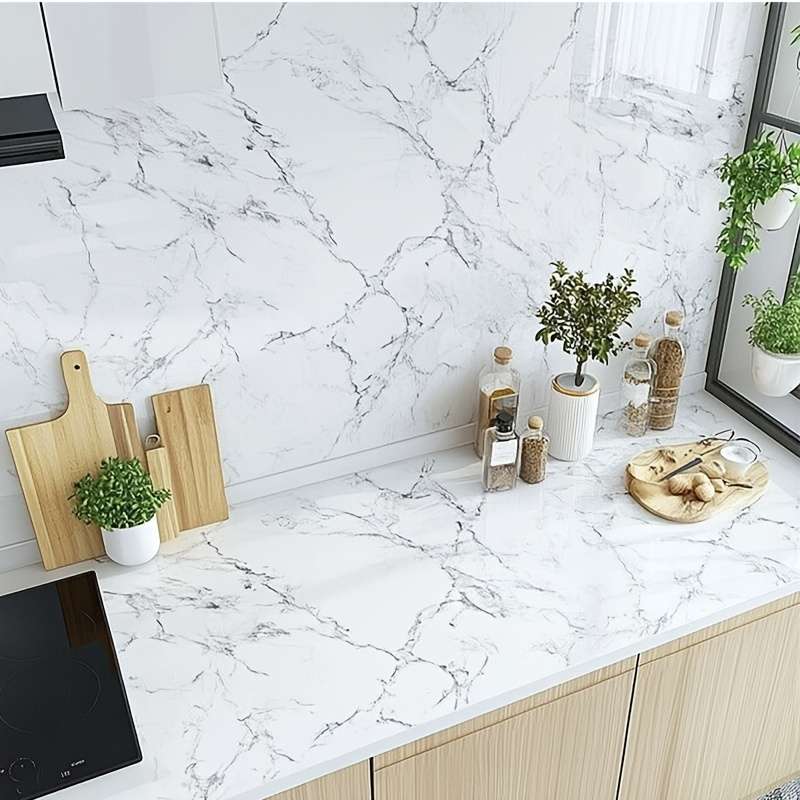 1PC Wall StickersMountain River Water WhiteLength 3 Meterss X Width  23.62 Inches