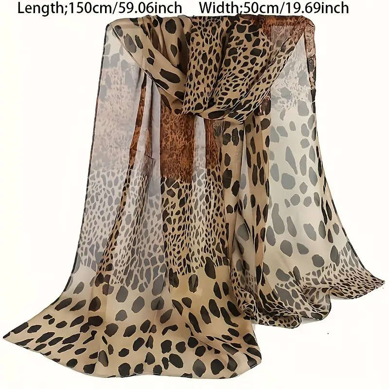 Bohemian Style Women'S Long Printed Scarf