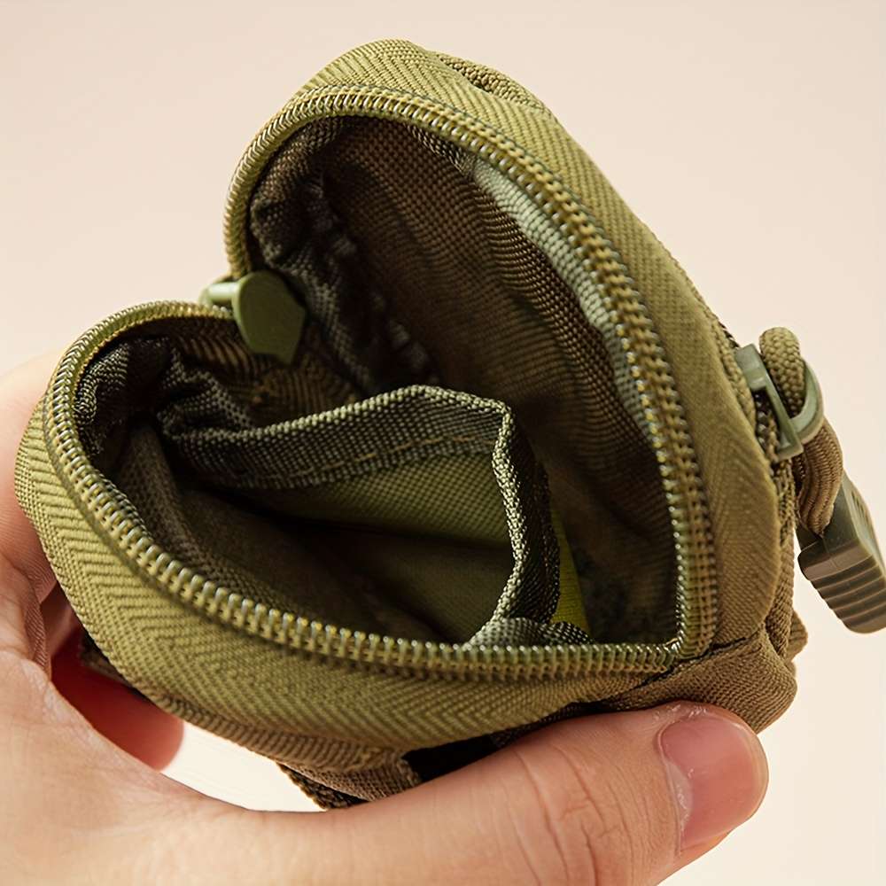 1pc Multifunctional Tactical Pouch Portable Multifunctional Tactical Key Pouch Polyester Nylon M