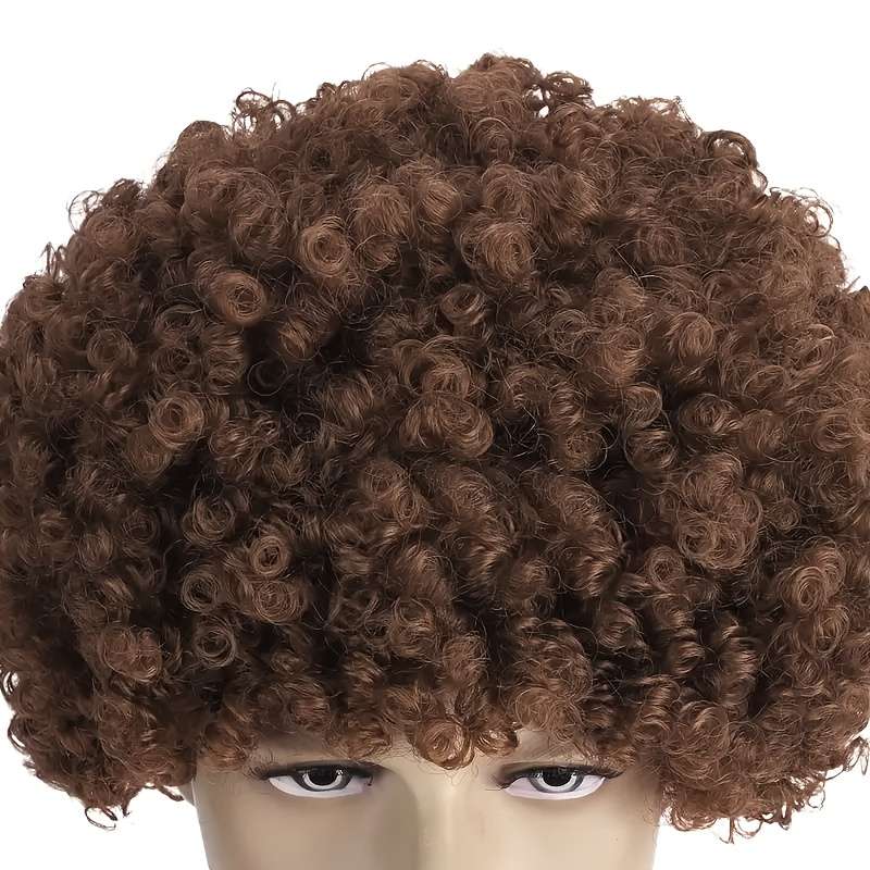 1Pc Brown 2 Fashion Design Wig