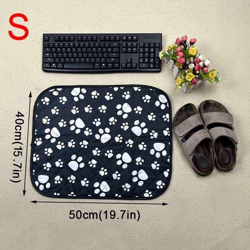 Dark Gray Dog Paw Pads Cooling Pad