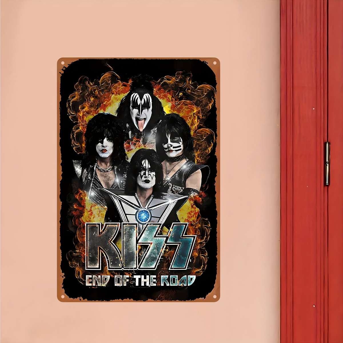 1Pc Flat Metal Aluminum Tin Label 50.8x76.2cm