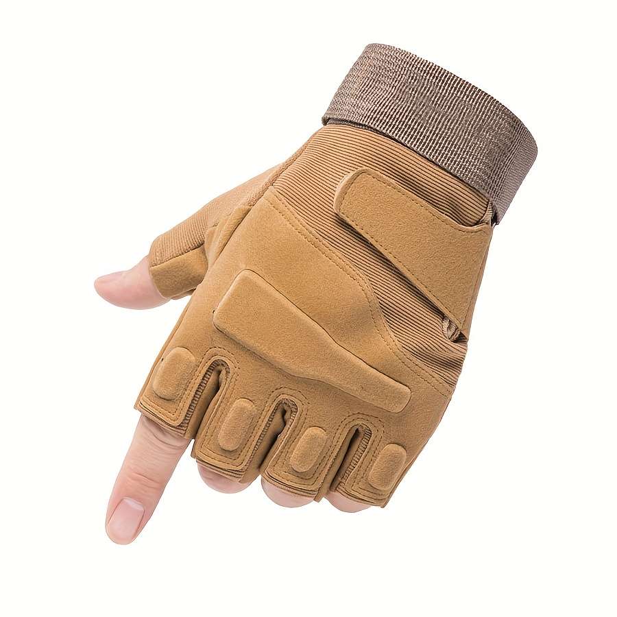 1 Pair Army Green Warm Gloves