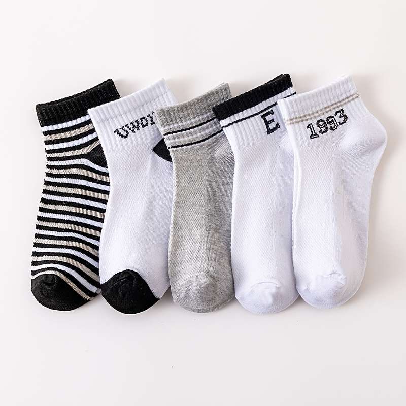 20 Pairs Mixed Color One Size High Elastic Socks