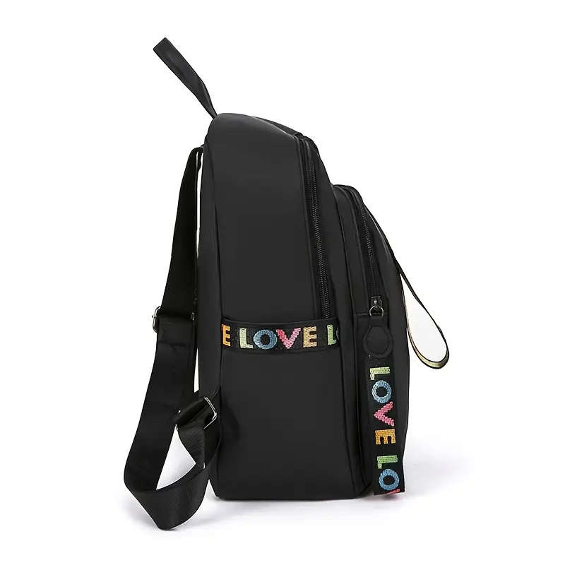 1pc Large Capacity Backpack for High School and Junior High Students Lightweight Travel Computer Bag