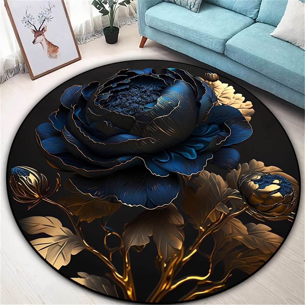 1Pc 31.49x31.49inch 80x80cm Floor Mat