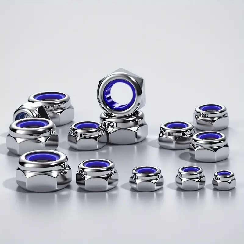 150 Pieces Of Anti-Lock Hexagon Nuts