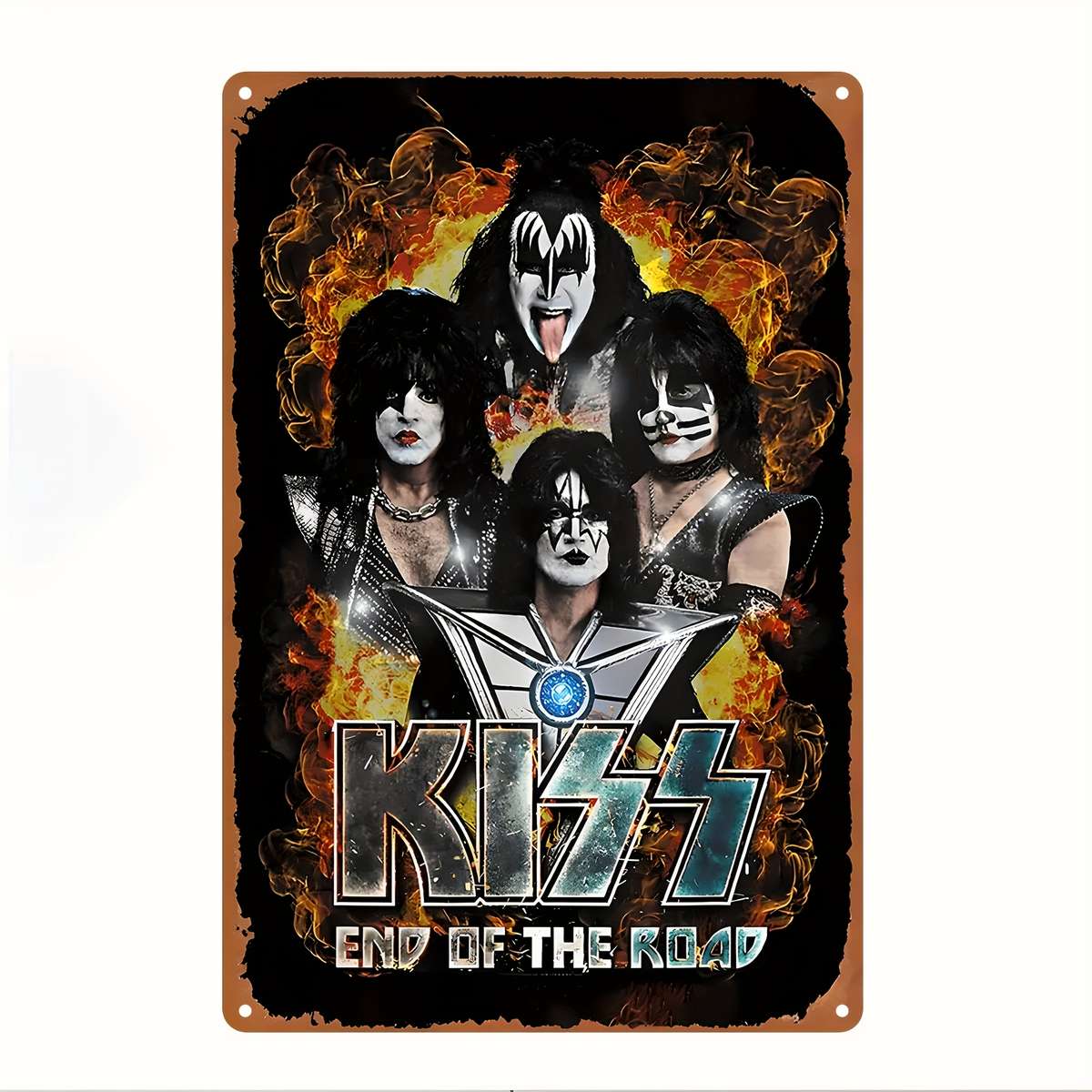 1Pc Flat Metal Aluminum Tin Label 50.8x76.2cm