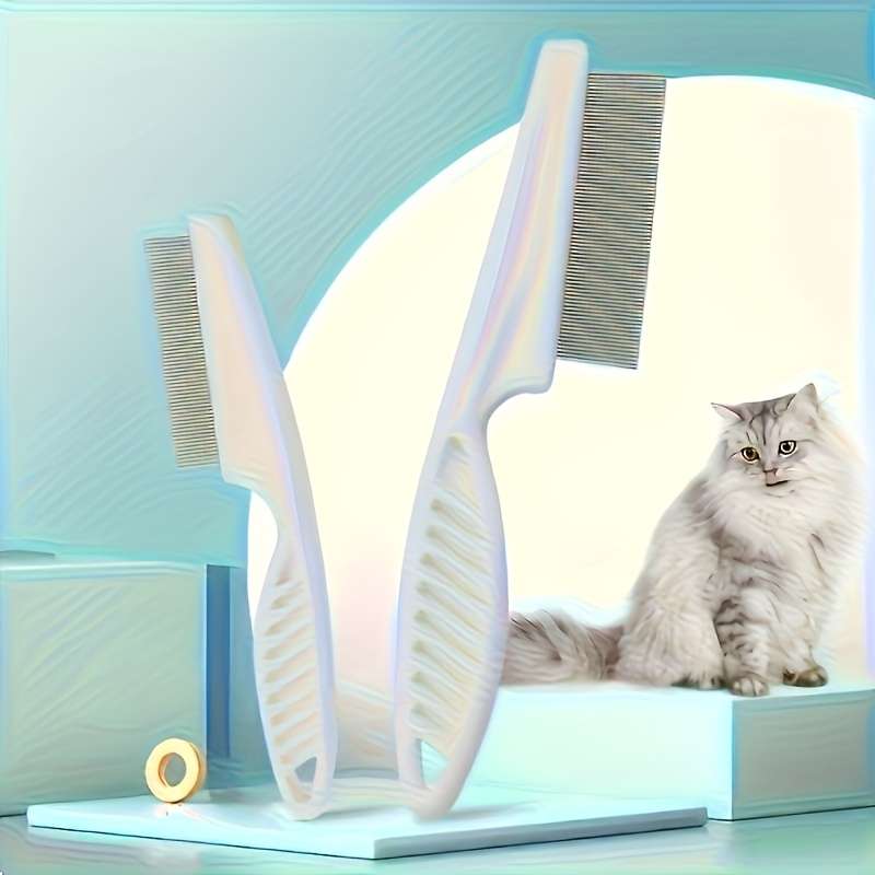1pc White Pet Comb