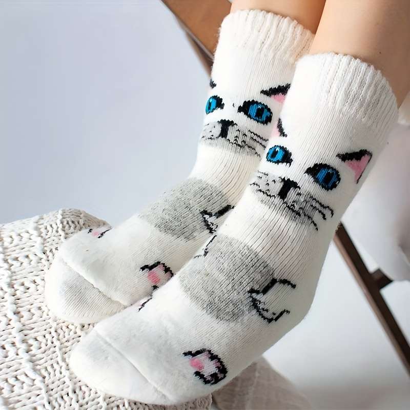 Sock 6Pairs White  One Size