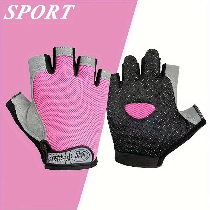 1 Pair Grey Size Large Outdoor Sports Gloves