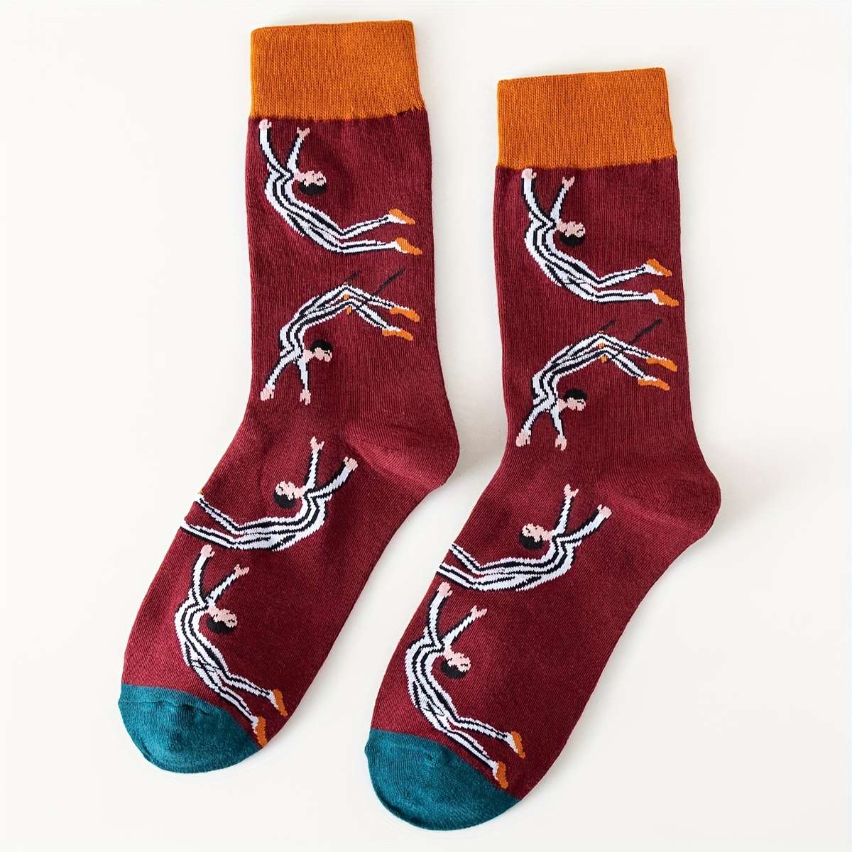 1 Pair Multicolor One Size Socks