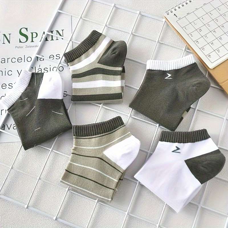 5 Pairs One Size High Elastic Socks