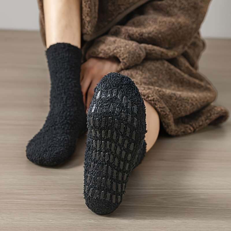 5 Pairs Mixed Color One Size High Elastic Socks