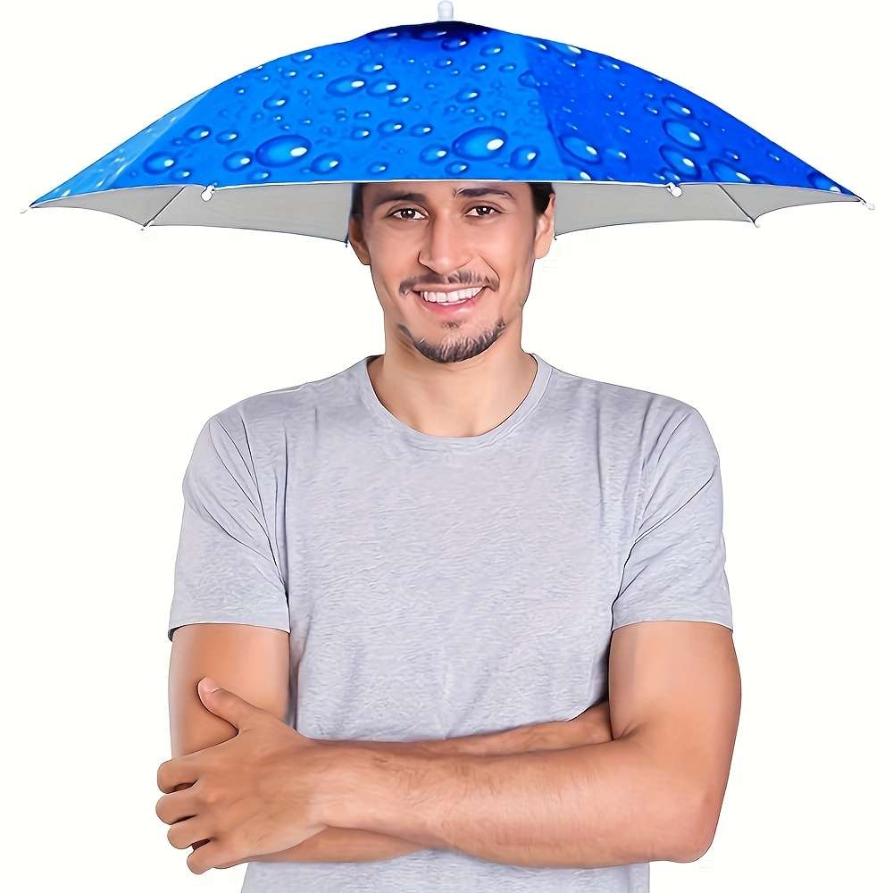 Hat Raindrop Blue