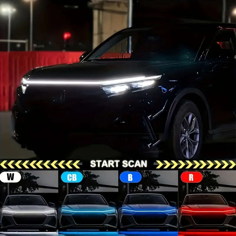 LED Car Hood Vent Light