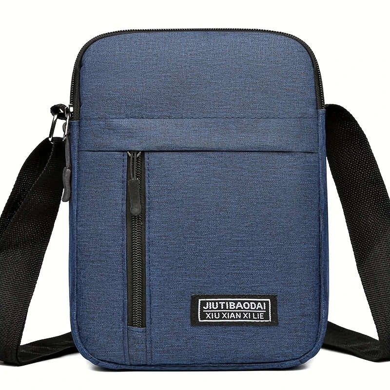 1pc Unisex Square Bag Men's And Women's Single Shoulder Crossbody Bag Backpack Korean Version Casual