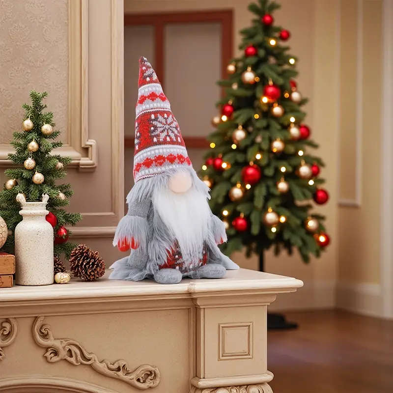 Nordic Style Christmas Dwarf Statue