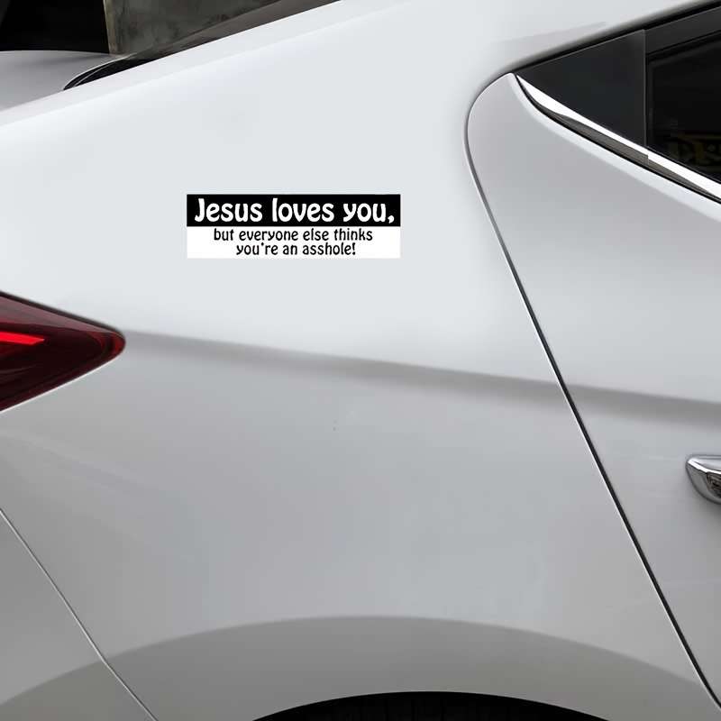 4pcs Jesus Christian Themed Stickers