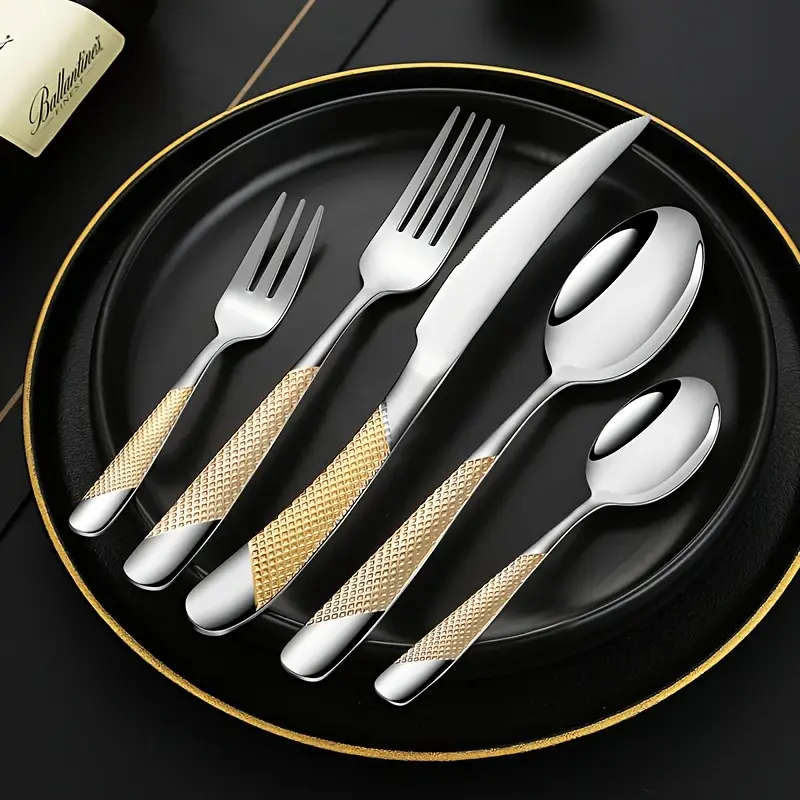 30-Piece Stainless Steel Cutlery Set