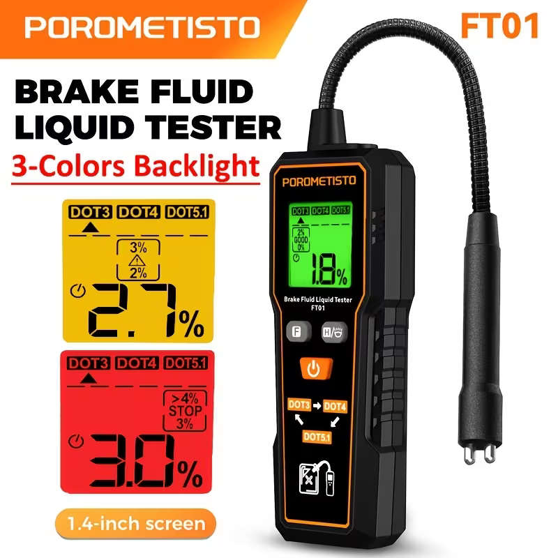 Portable Digital Brake Fluid Tester