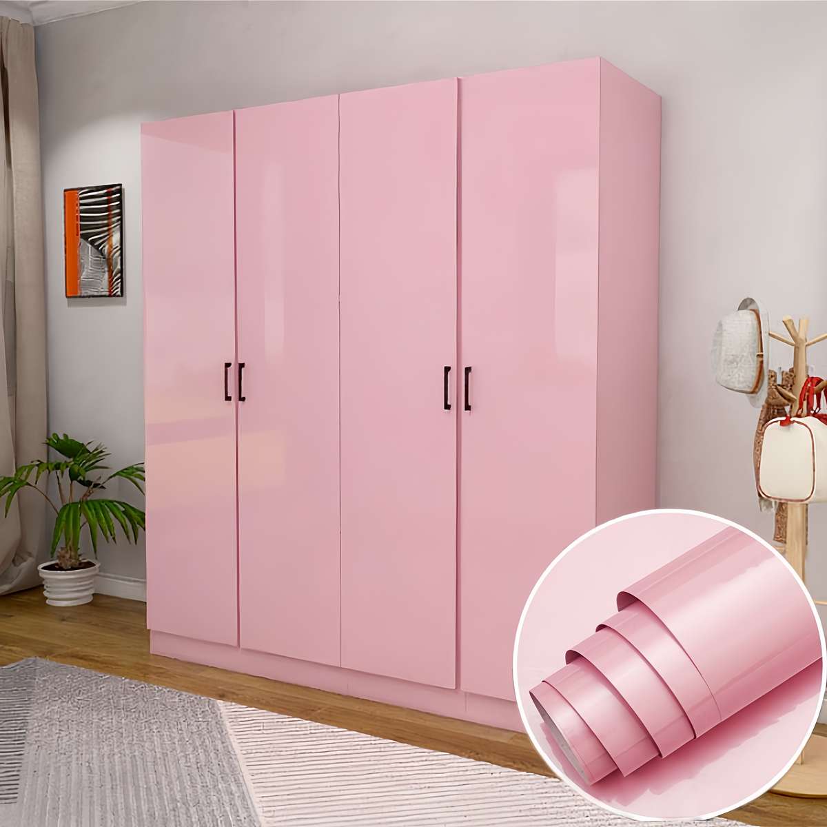 1PC Wall StickersPaint White60cm WideX10m Long