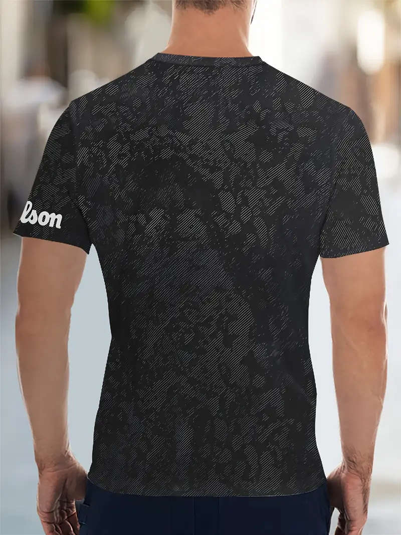 Men's T-Shirt Short Sleeve, Crew Neck