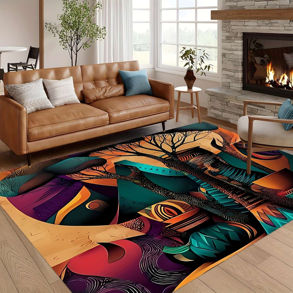 1Pc 60x90cm Floor Mat