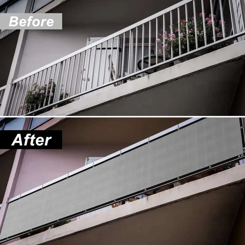 Balcony Privacy Barrier Fence 1*5M