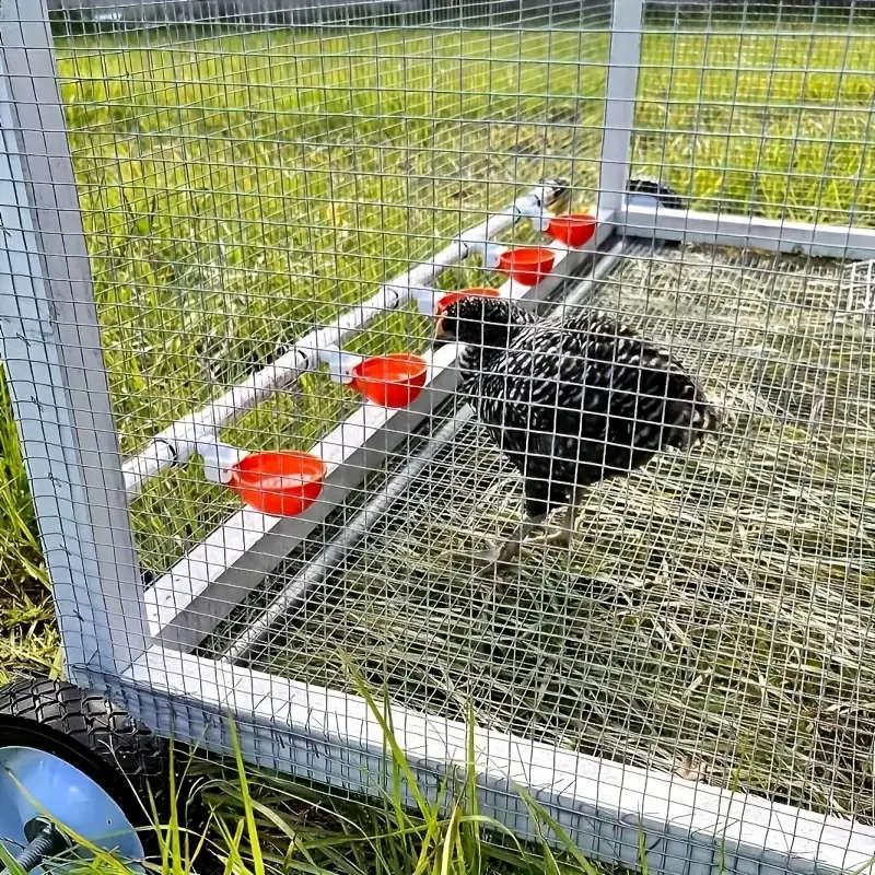 8-Piece Durable Automatic Cup and Leak-Proof Tri-Wing Feeder Set