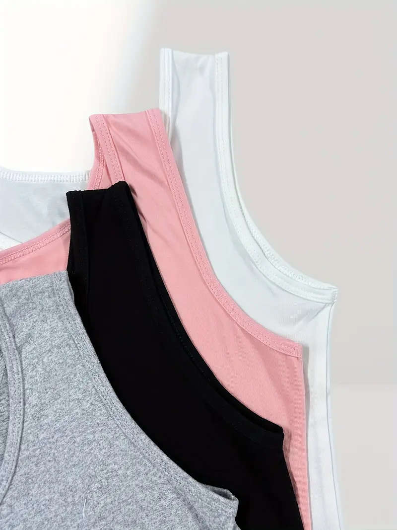 6-Piece Plus Size Women's Tank Top Set 4XL