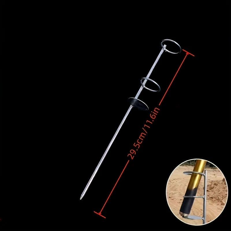 Fishing Rod Holder Bracket Shelf Durable Metal Stand