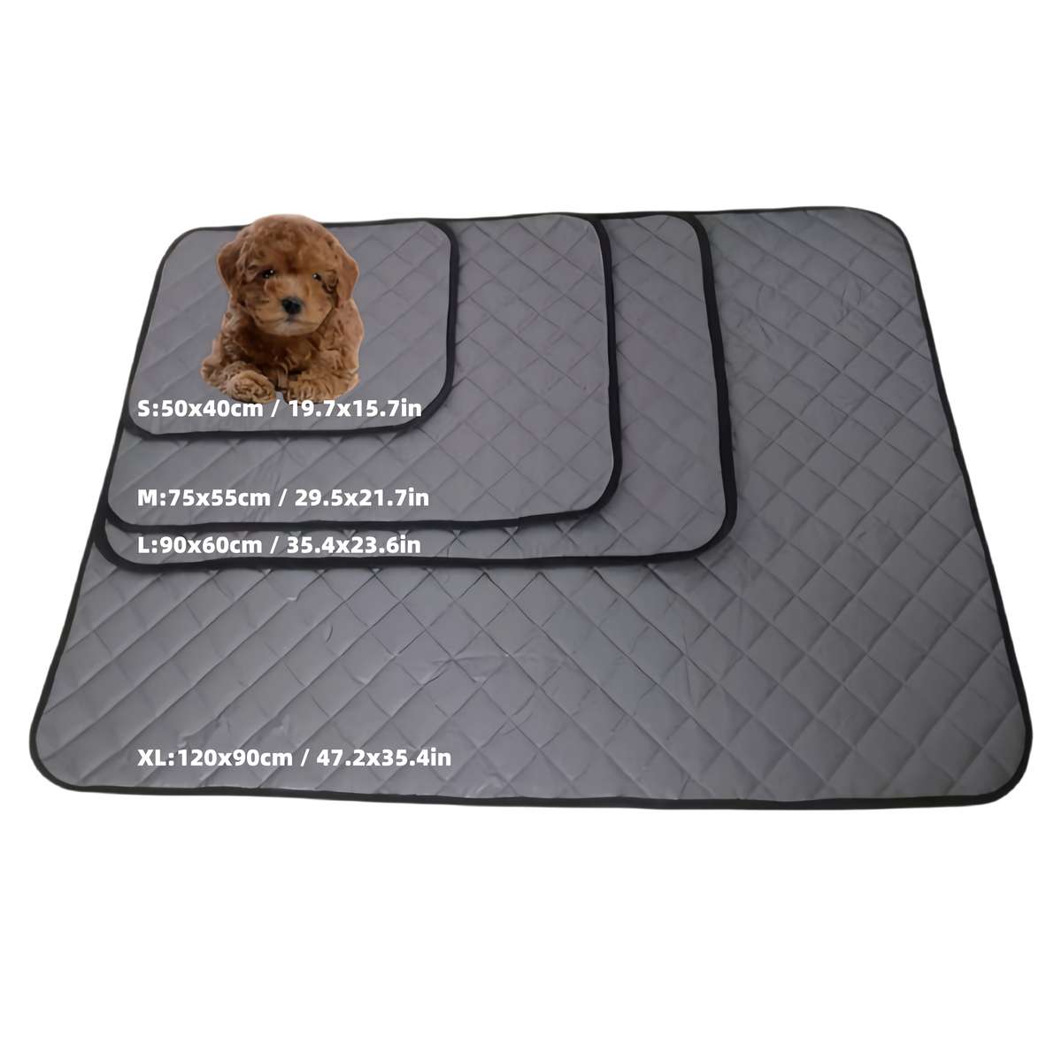 Grey Cooling Pad 120x90cm