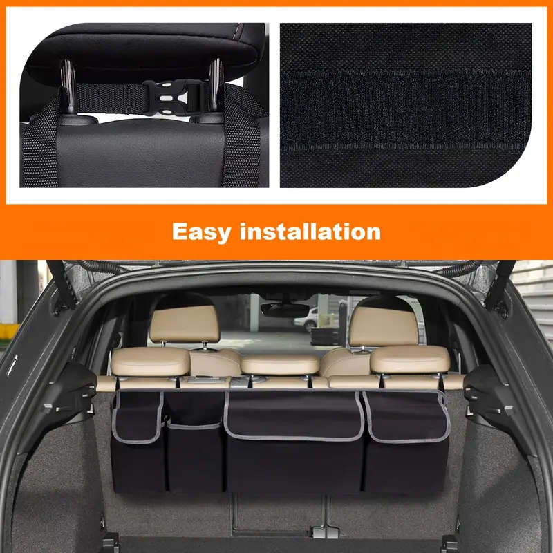 Car Trunk Organizer And Storage