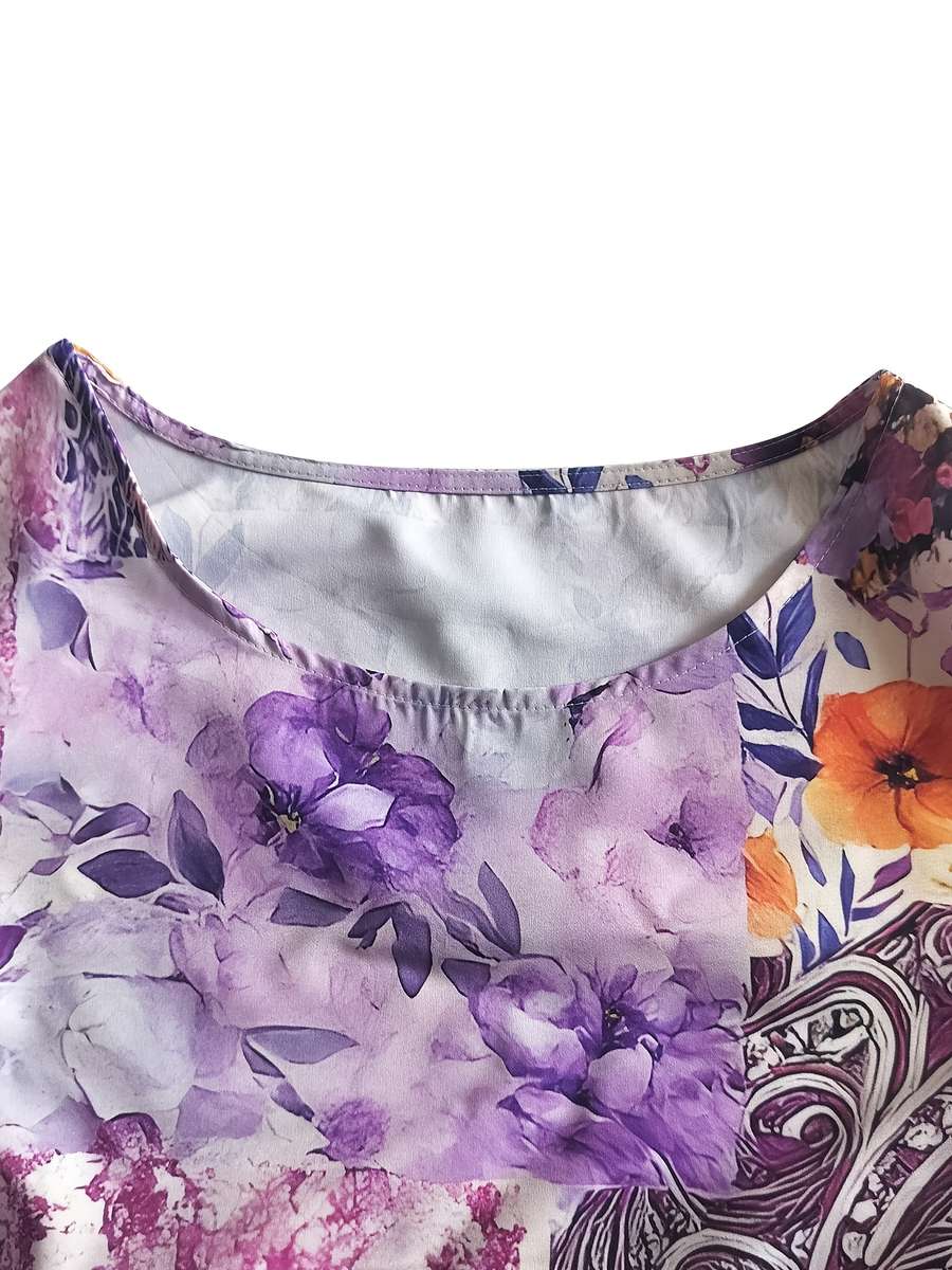 Women S Dress Color Mixed Colors Size 5Xl