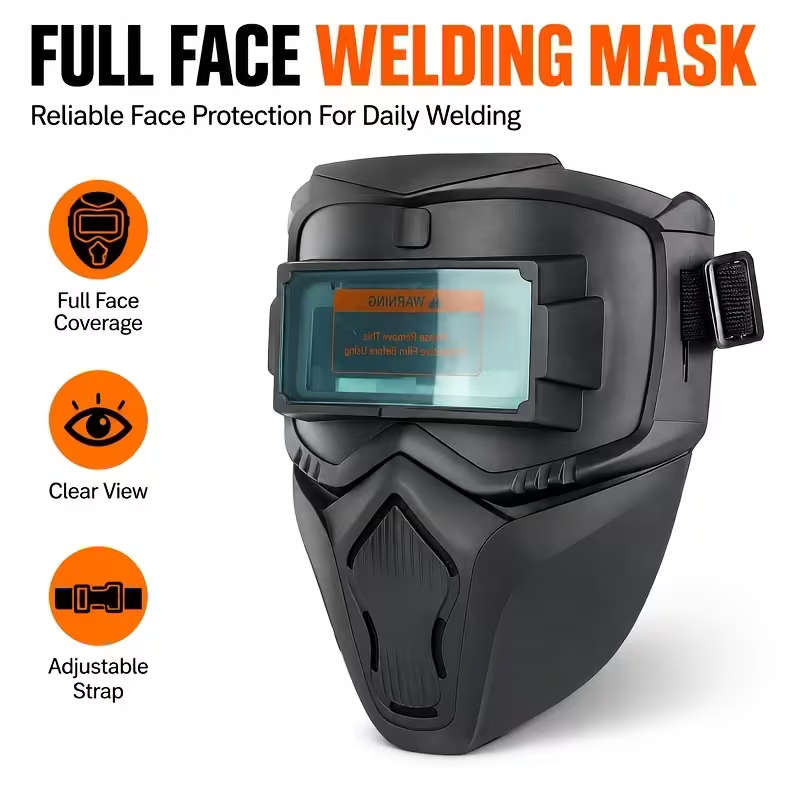 Auto Darkening Welding Helmet with LED Work Light