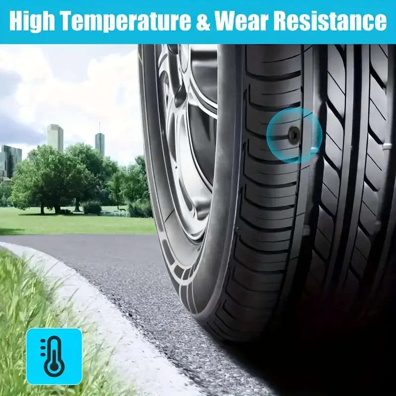 22Piece Car Tire Repair Kit with Emergency Puncture Repair Tools Plug Strips and Stirring Glue Quick