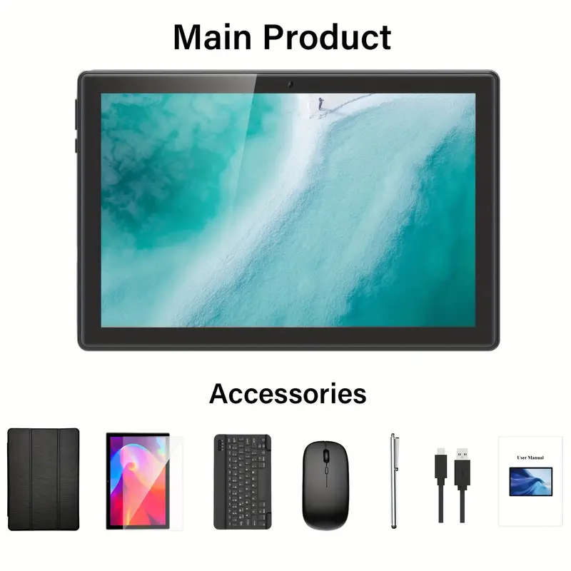 10" 2-in-1 Android Tablet