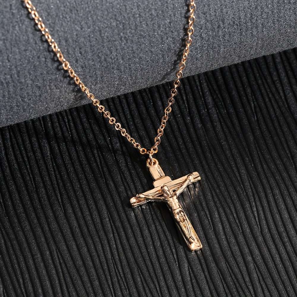 1 Piece Jesus Pendant Necklace Jesus Theme Pendant