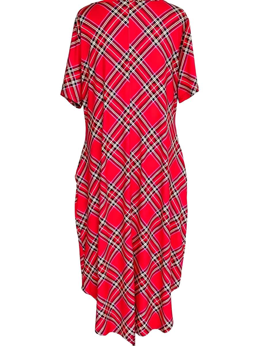 Women S Dress Color Red Size 5Xl