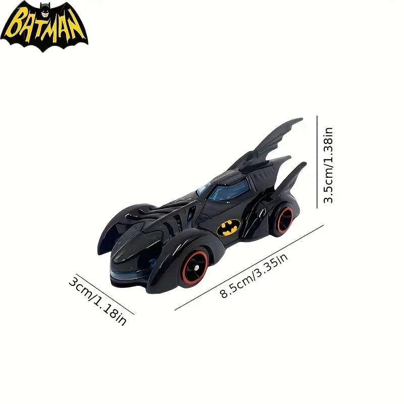 Warner Bros. Superhero Batman Chariot Tabletop Decoration Manual Power Toy Car